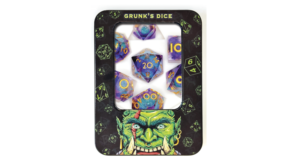 Grunk’s Sparkling Dice Set