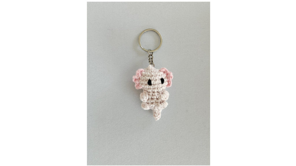Axolotl Keychain
