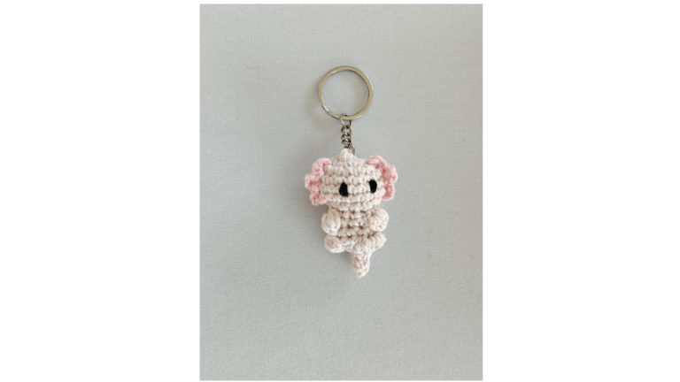 Axolotl Keychain