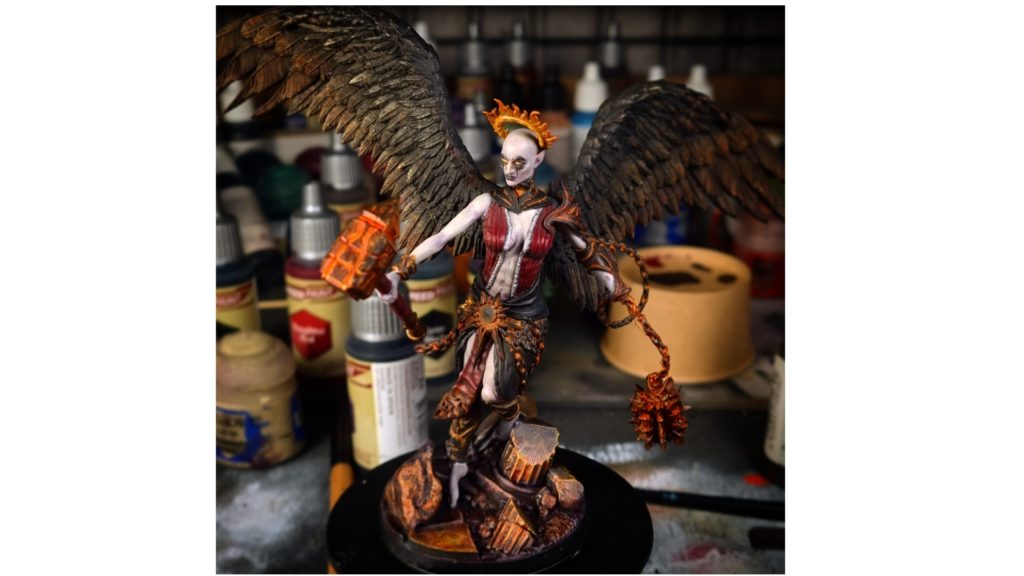 Commandes de Peinture de Figurines