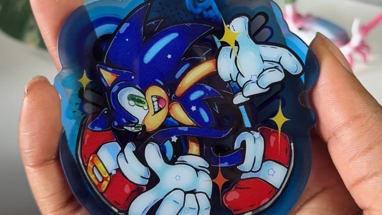 Sonic Keychain
