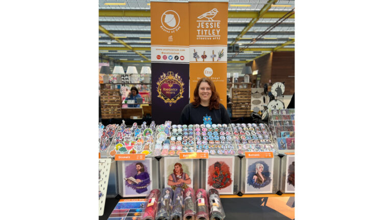 Art prints, Stickers, Buttons and much more!