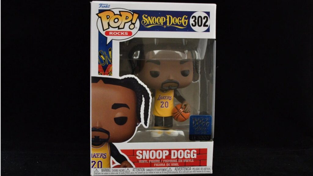 Funko Pop! Snoop Dogg with Yellow Lakers Jersey