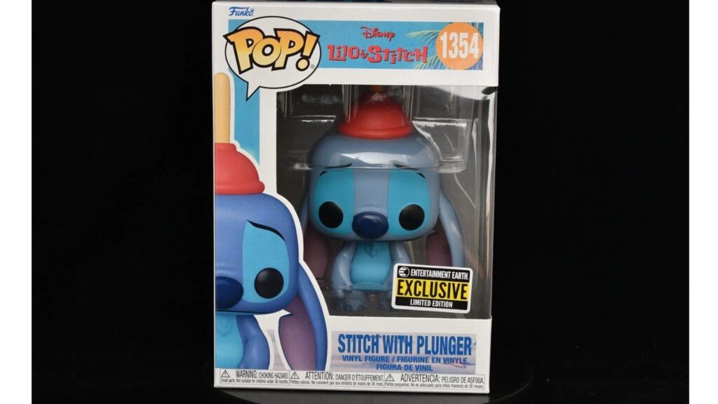 Funko Pop! Stitch with Plunger | Lilo & Stitch