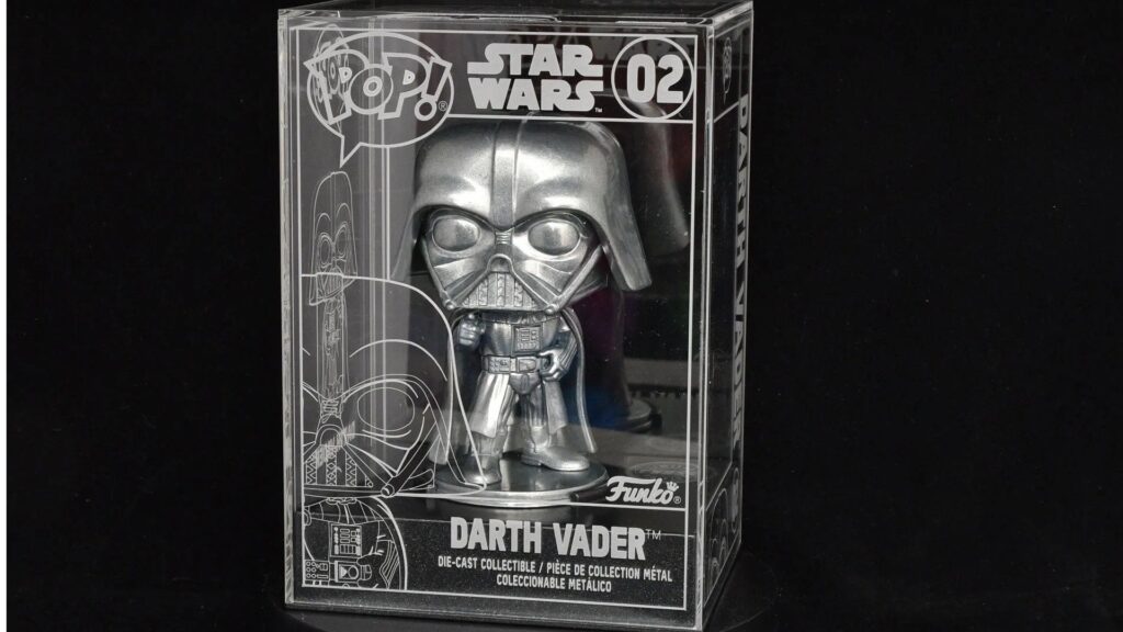 Funko Pop! Die-Cast Darth Vader (Chase) | Star Wars