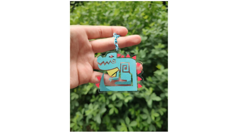 Monster Hunter x Pokémon inspired Keychains