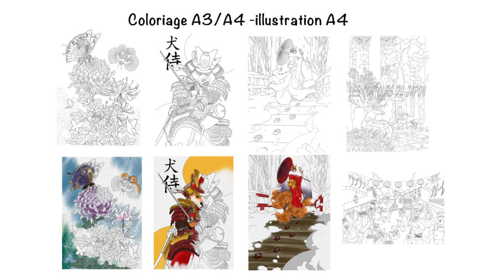 Coloriage et illustration couleurs