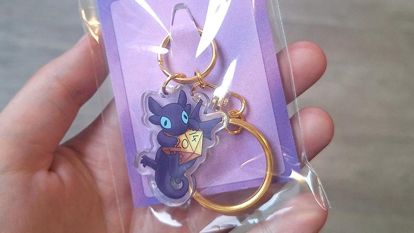 DnD Dragon – keychain