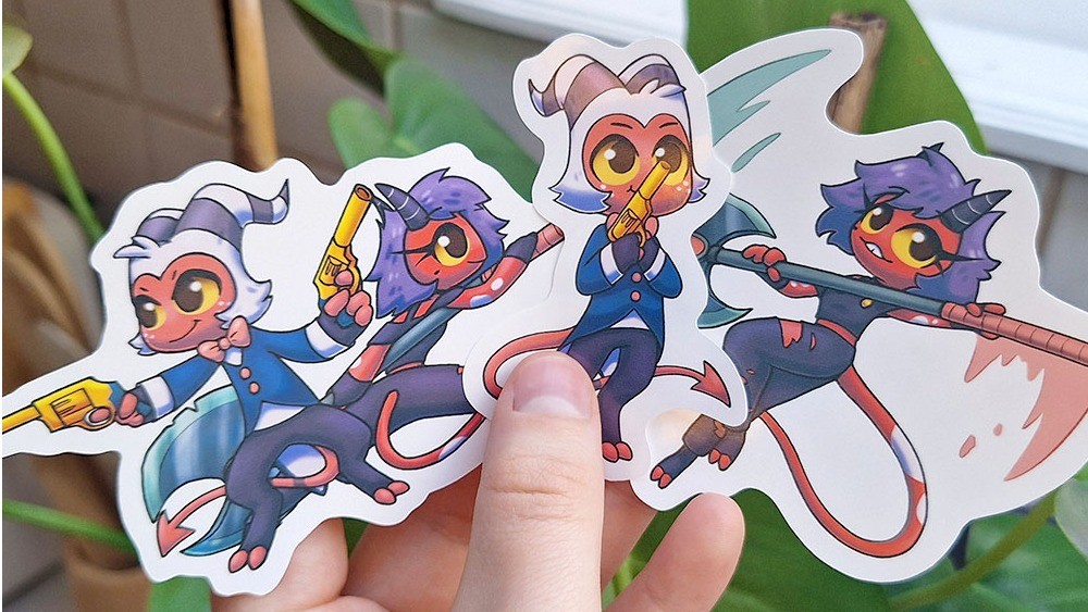 M&M Helluva Boss – stickers