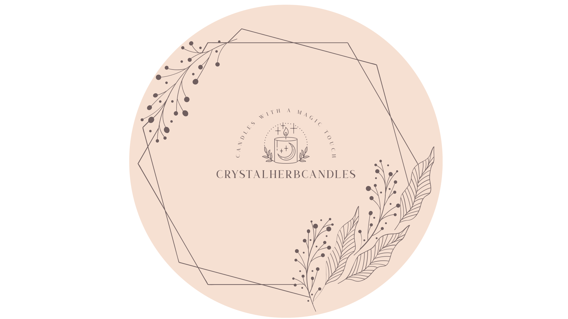 Crystalherbcandles