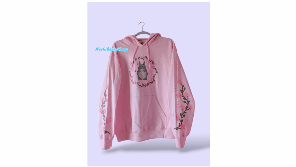 Kawaii Totoro hoodie
