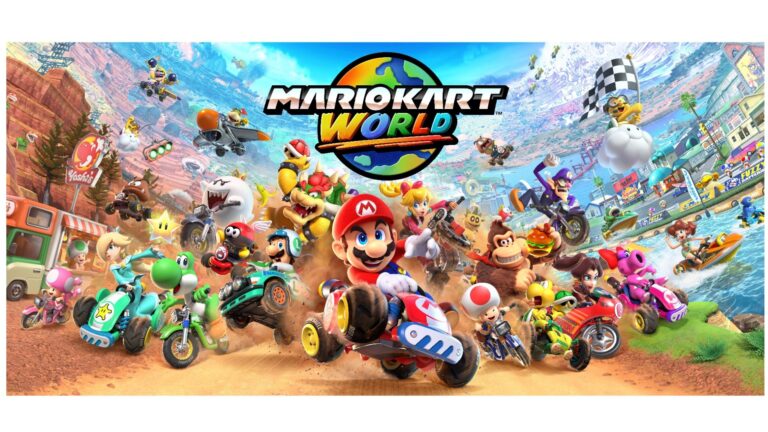 Voor het eerst in de geschiedenis van de Mario Kart-serie staat er een grote, naadloos verbonden wereld voor je open. Race van het ene eind van deze wereld naar het andere in de nieuwe knock-outronde.