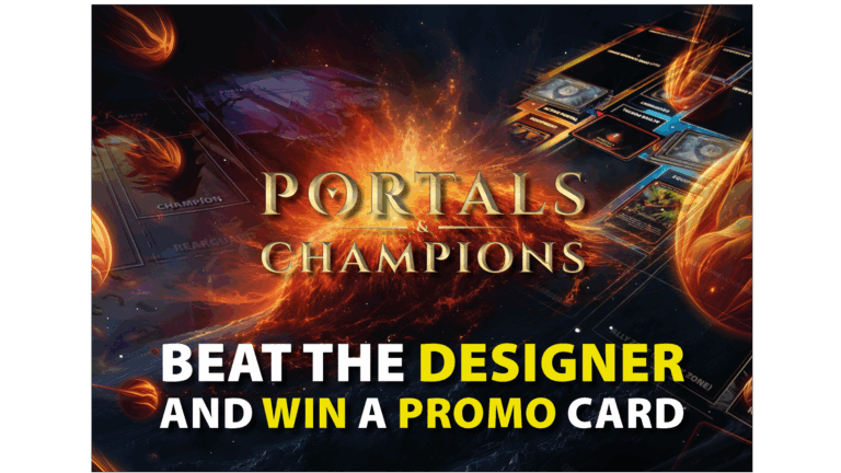 Portals & Champions: Beat-The-Designer event