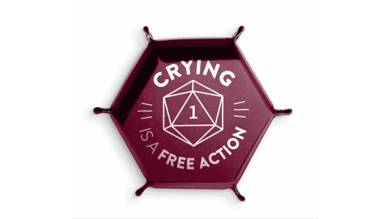 Dice Tray Crying Is A Free Action