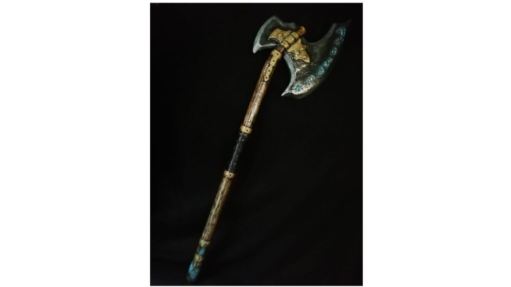 Handgemaakte LARP-zwaarden en speren, veilig en in balans. Elk stuk combineert realisme en stevigheid.