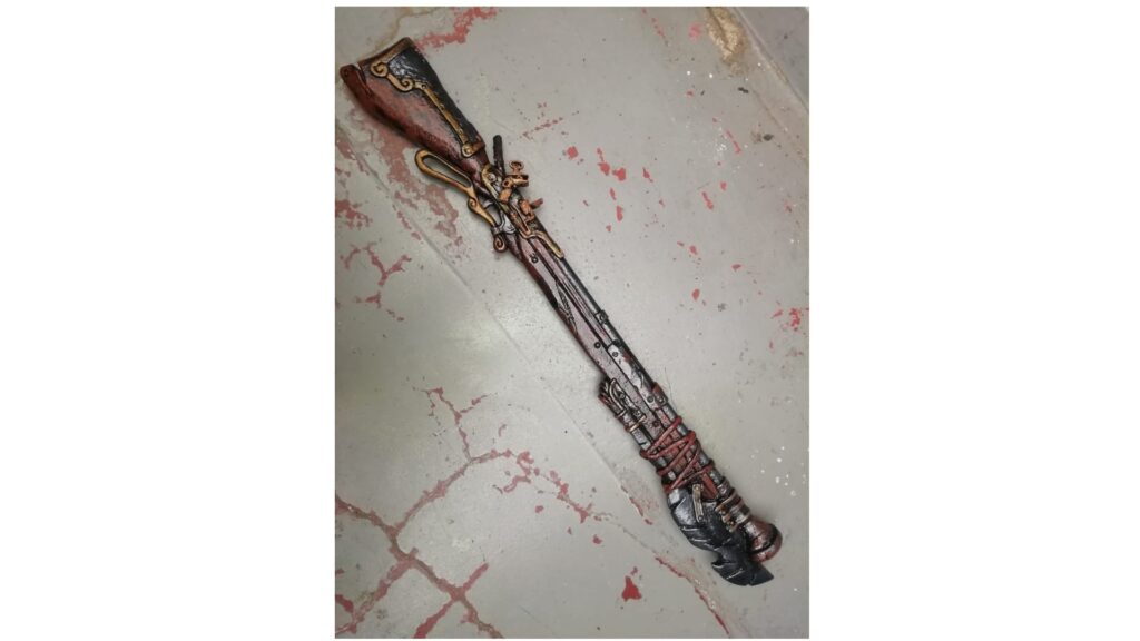 Handgemaakte replica’s van vuurwapens voor LARP, theater en film. Veilig, realistisch en gedetailleerd.