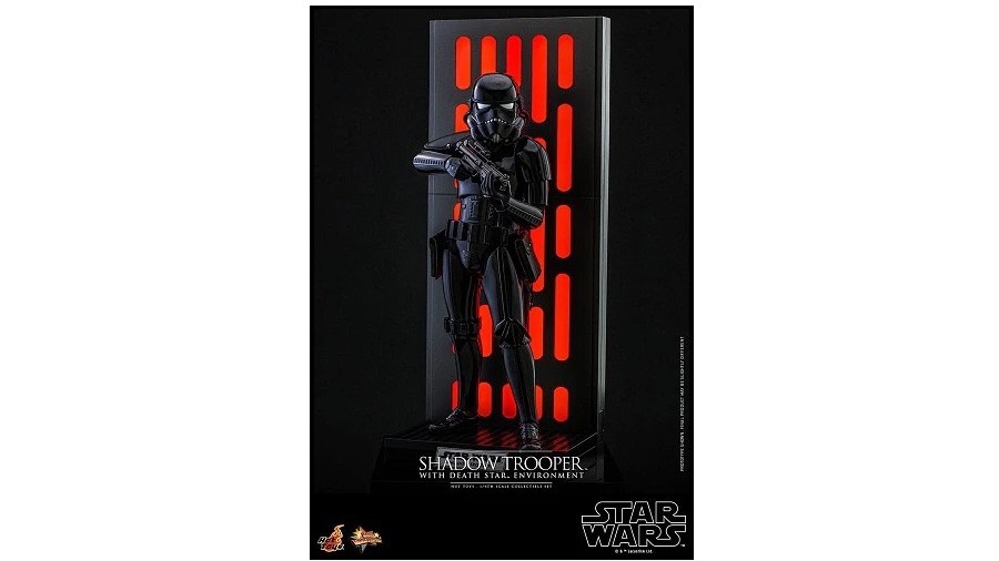 Shadow Trooper with Death Star Environment, Hot Toys