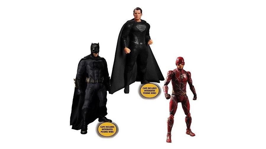 Zack Snyder’s Justice League, 3pack Steelbox, Mezco