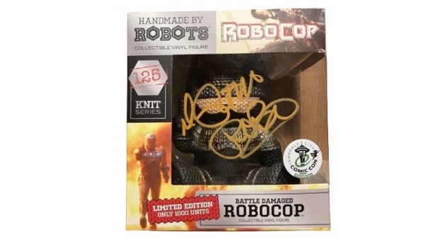 Robocop – Battle Damaged Robocop (LE1000) (Gesigneerd door Peter Weller) (no COA) (Emerald City Comic Con), Handmade by Robots