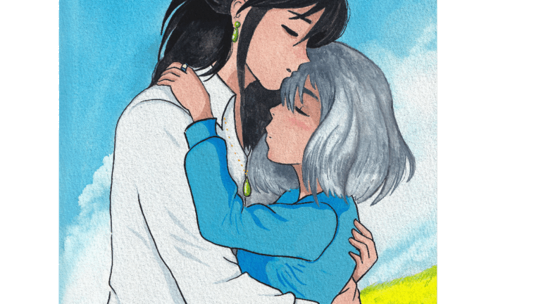 Howl and Sophie (Print A4, A5, Polaroid size)