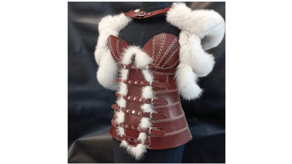 Armure en métal artisanale, alliant robustesse, confort et design intemporel pour reconstitutions, cosplay ou collection.
