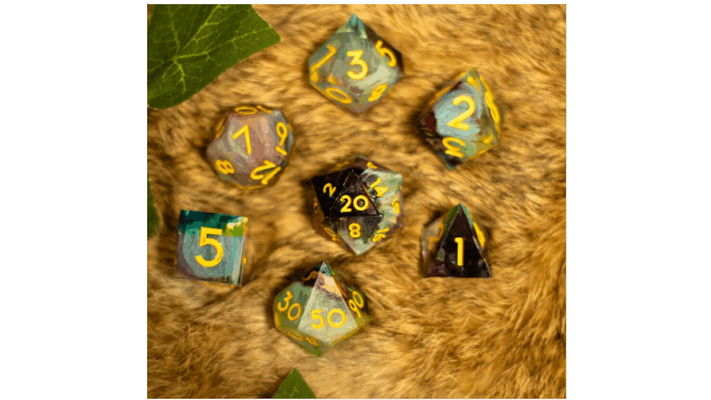 Handmade Dice Sets in many styles and option