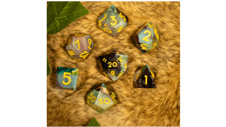Handmade Dice Sets in many styles and option