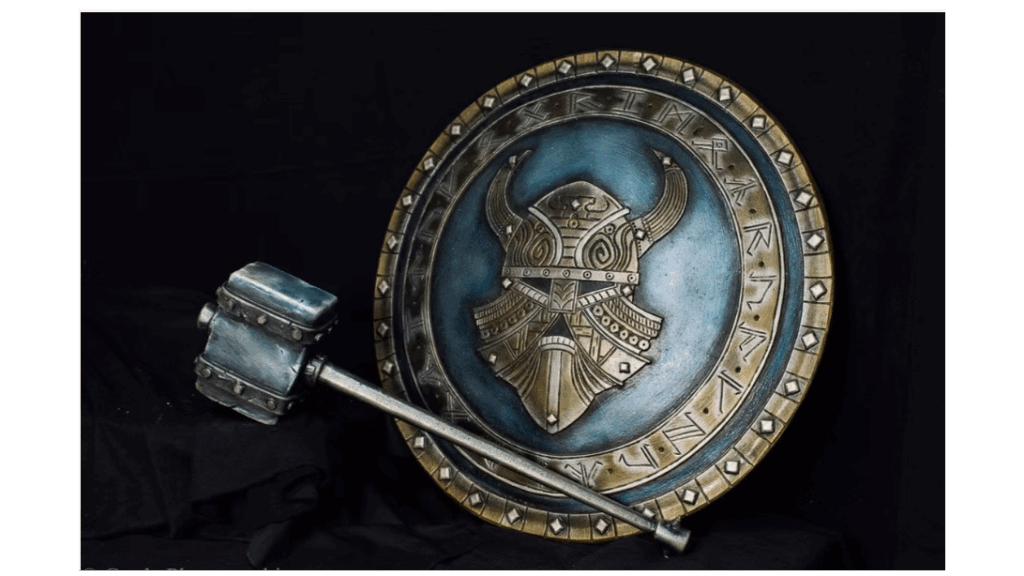 Handgemaakte LARP-schilden, veilig, licht en sterk. Elk stuk biedt comfort en een authentiek design.