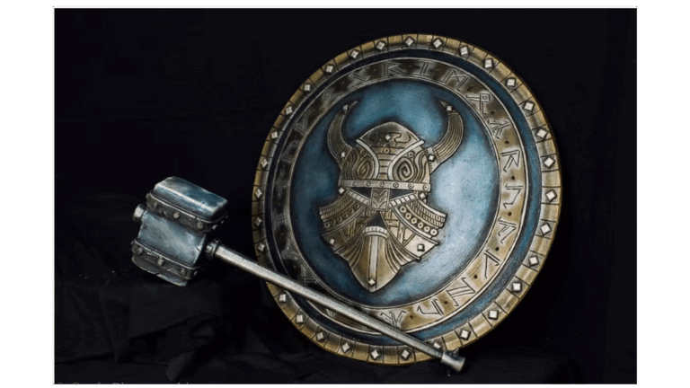 Handgemaakte LARP-schilden, veilig, licht en sterk. Elk stuk biedt comfort en een authentiek design.