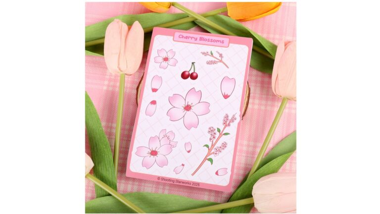 Sakura stickersheet