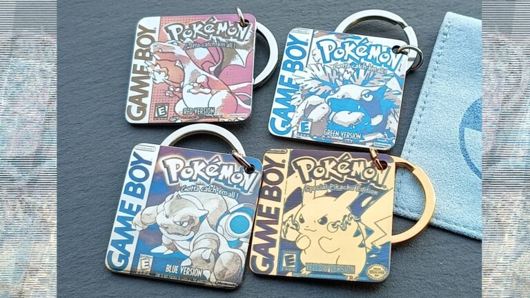 Retro Game Cartridge&ndash;Inspired Keychains