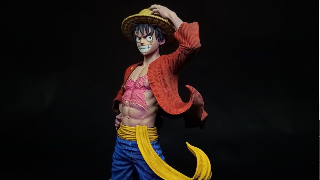 Hand-painted anime figure