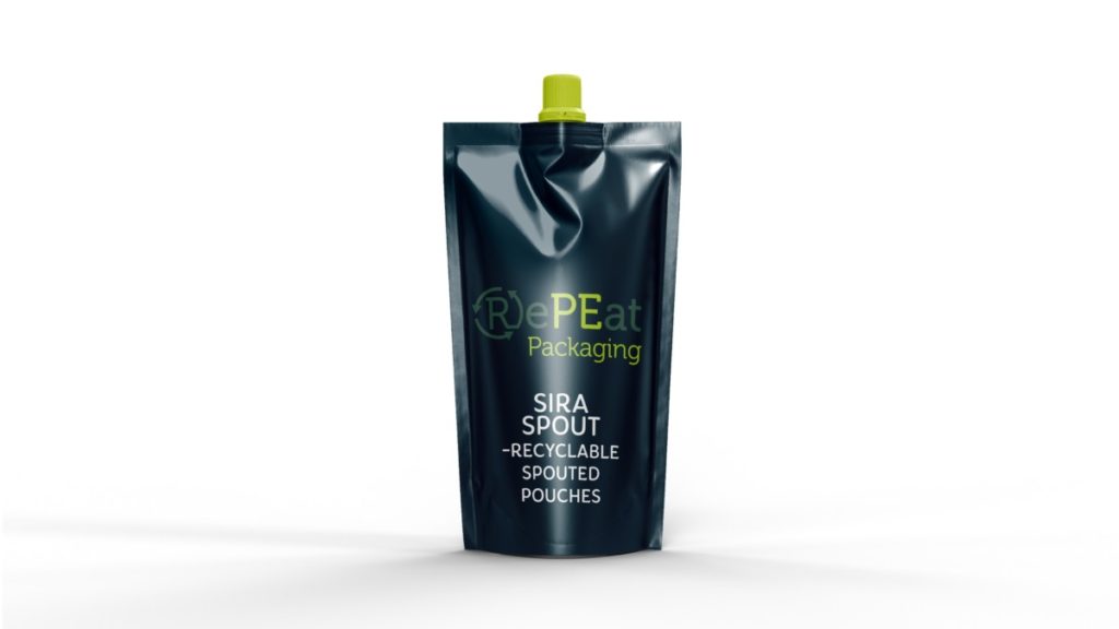 REPEAT: Spouted pouches added to Sirane’s range of recyclable plastics