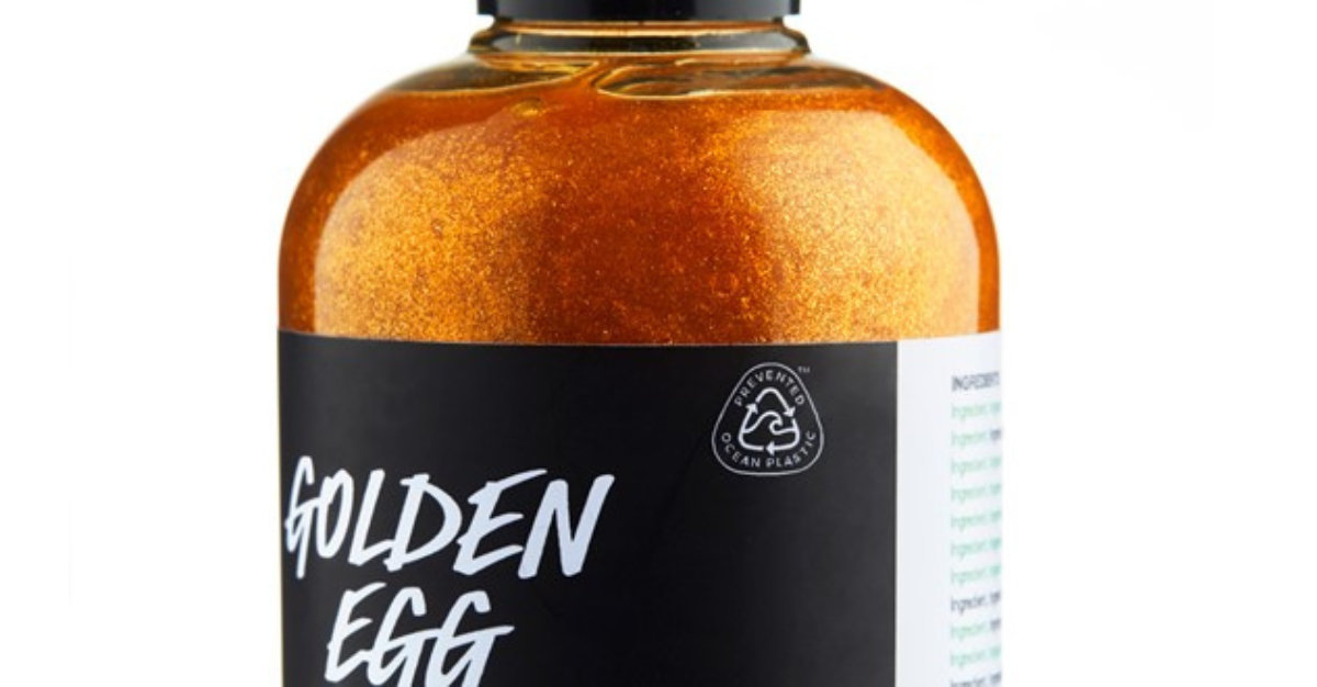 Lush cosmetics bottle