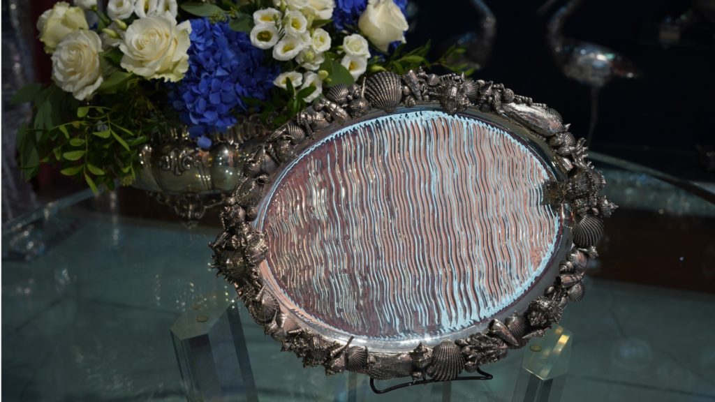 Shell Tray, silver sterling, 1970, Gianmaria Buccellati
