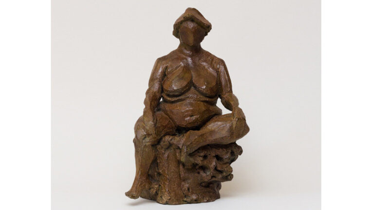 VALEM – Eléphanteau d’Afrique – 17x29x19cm – Bronze