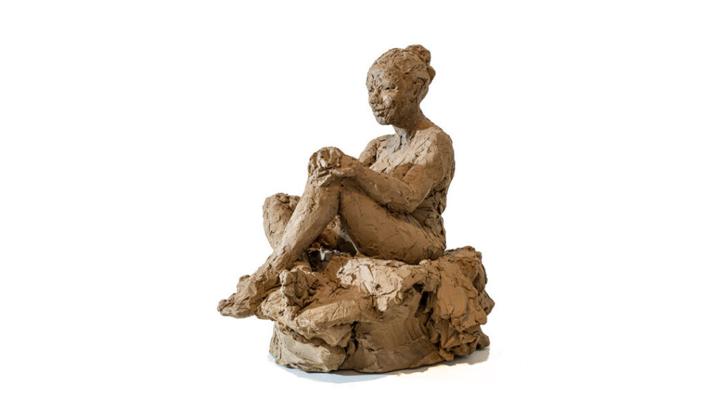 VALEM – Cambrée – 123x42x44cm – Bronze