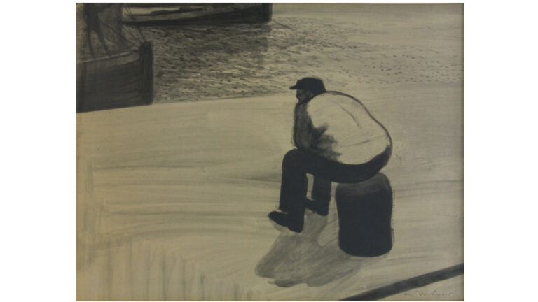 Léon Spilliaert, “Arbres dans l’inondation”