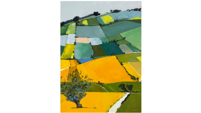 CAUDRON – La combe – 81x100cm – Huile sur toile