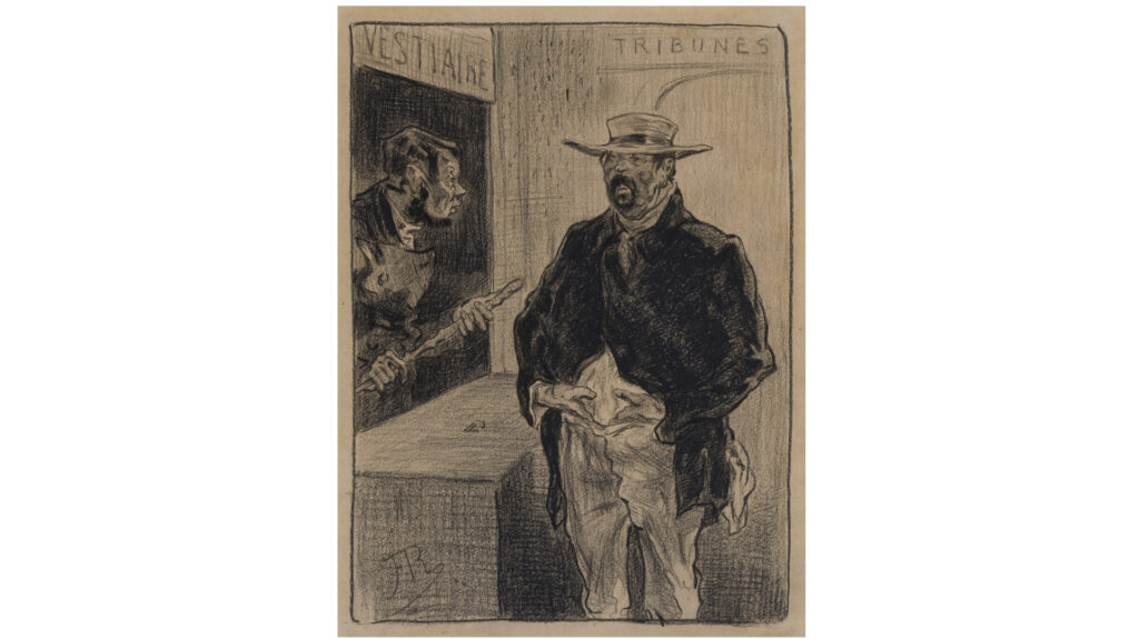 Félicien Rops, “Le vestiaire”