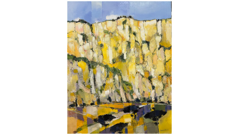 CAUDRON – Bocage fractal – 116x90cm – Huile sur toile