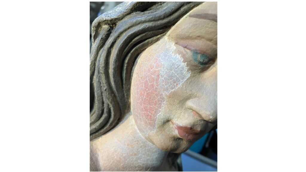restauration des sculptures