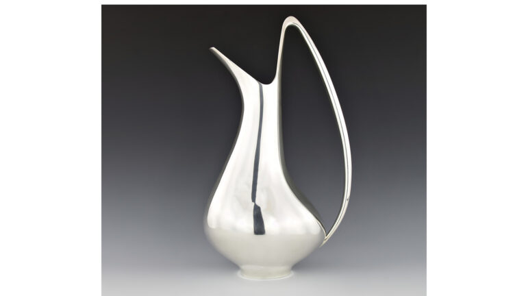 Silber Kanne, Georg Jensen, „The Swan“, Kopenhagen nach 1956