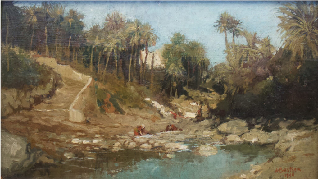 Alfred Bastien Les Lavandières