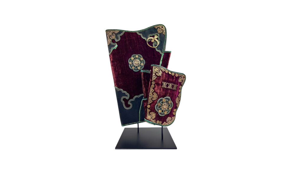 Keizerlijke Chinese boogtas en pijlenkoker