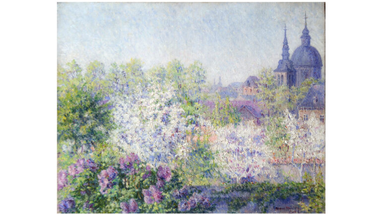 Jardin Fleuri à Namur, 1914 Marie Molitor (1868 – 1938)