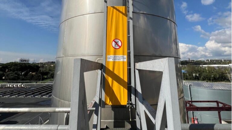 TRTL Ladder Cover. Safety cover fixed vertical ladders