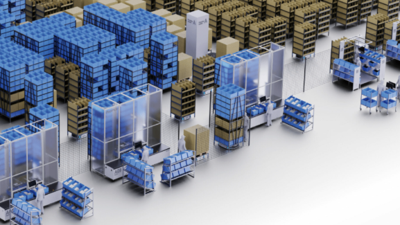 Shelves-to-Person – AMR Technology