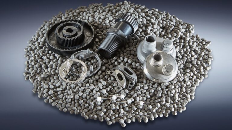 Vom Granulat zum komplexen Serienteil aus Metall, Polymer oder Elastomer