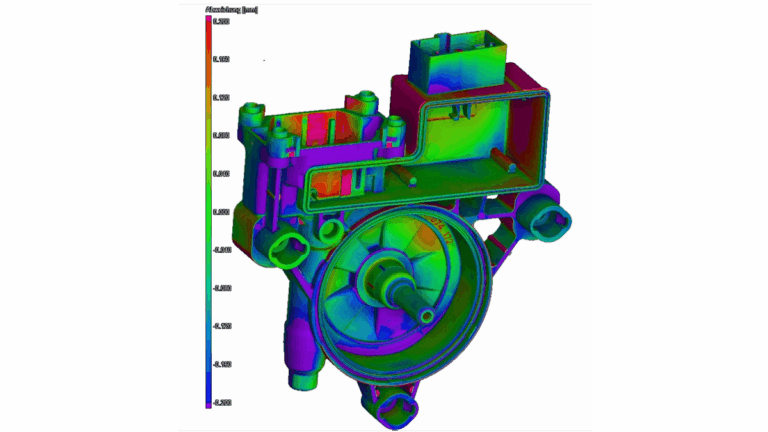 Dienstleistung Computertomographie-Scan für Kunststoffteile